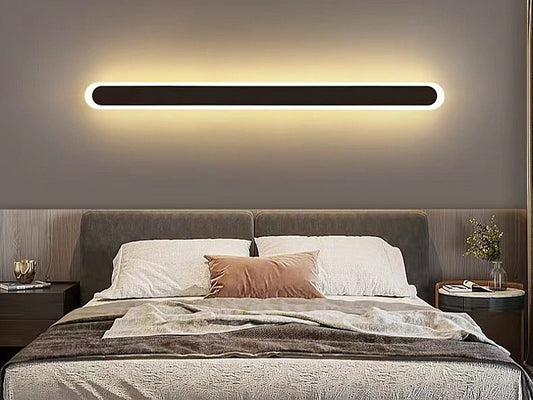 Stylish Black LED Wall Light W107-80cm - Galaxy Lighting NZ
