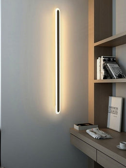 Stylish Black LED Wall Light W107-80cm - Galaxy Lighting NZ