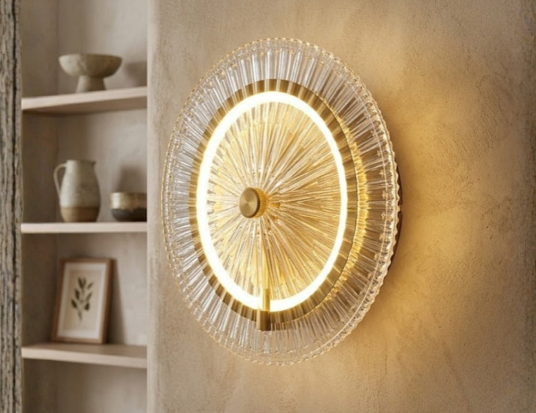 Gold Color Modern Design LED Wall Light W112 - Galaxy Lighting NZ