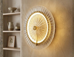 Gold Color Modern Design LED Wall Light W112 - Galaxy Lighting NZ