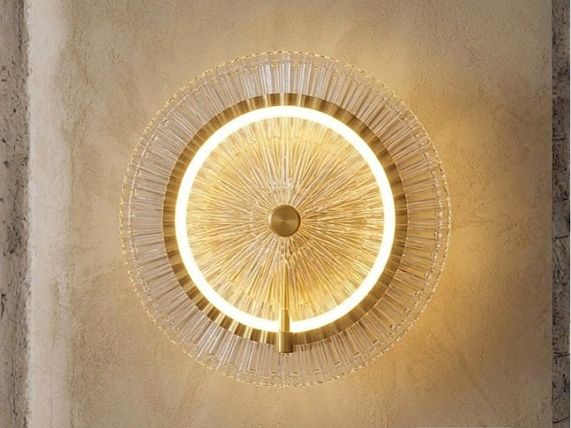 Gold Color Modern Design LED Wall Light W112 - Galaxy Lighting NZ