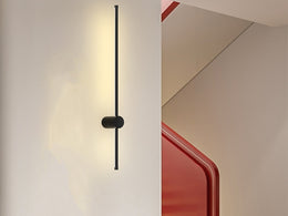 Stylish Black LED Wall Light W113-100cm - Galaxy Lighting NZ