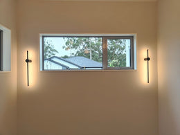 Stylish Black LED Wall Light W113-60cm