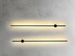 Stylish Black LED Wall Light W113-60cm - Galaxy Lighting NZ