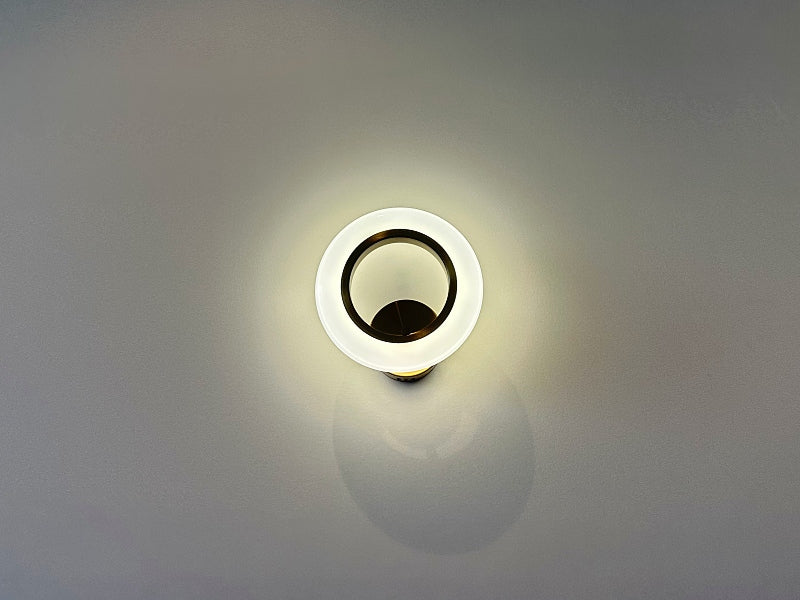 Matt Gold Modern Wall light W115 - Galaxy Lighting NZ
