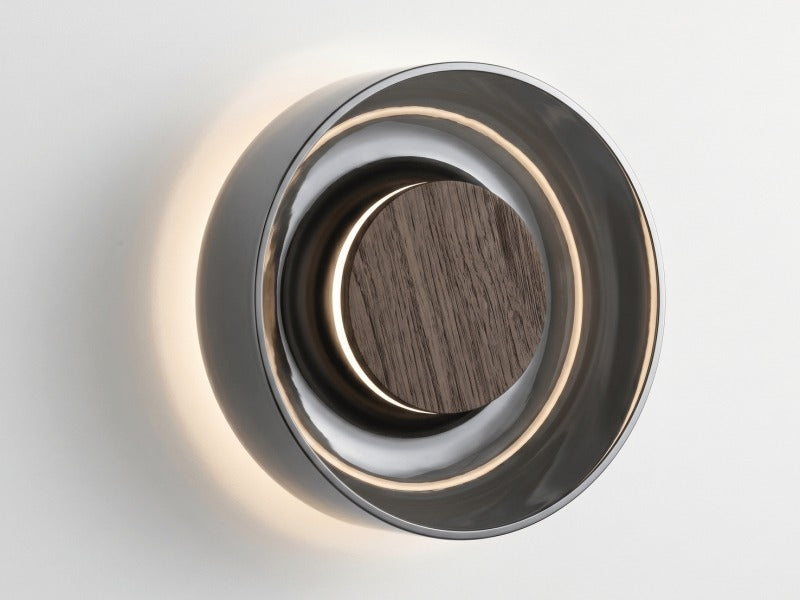 Wood Grain LED Wall Light W116