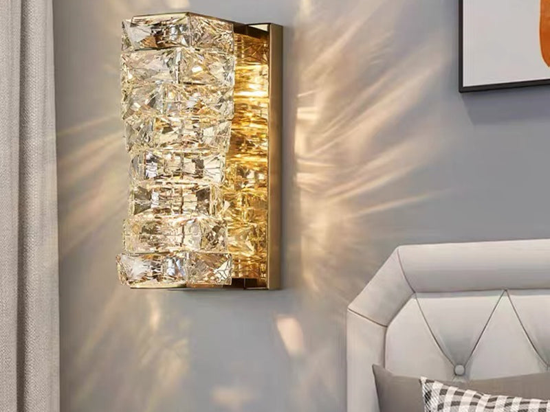 Luxury LED Crystal Wall Light W117 - Galaxy Lighting NZ