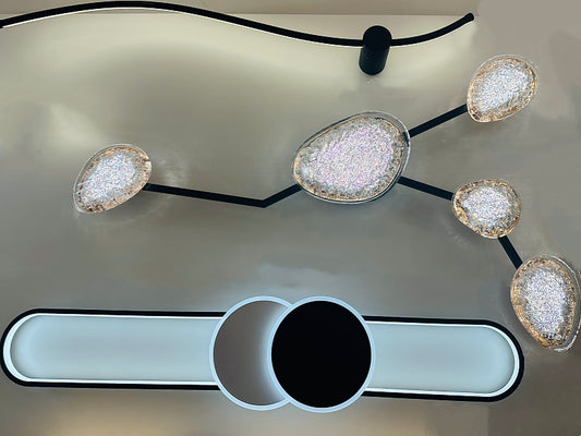 Zodiac Sign--Cancer LED Wall Light W130 With Remote Control - Galaxy Lighting NZ