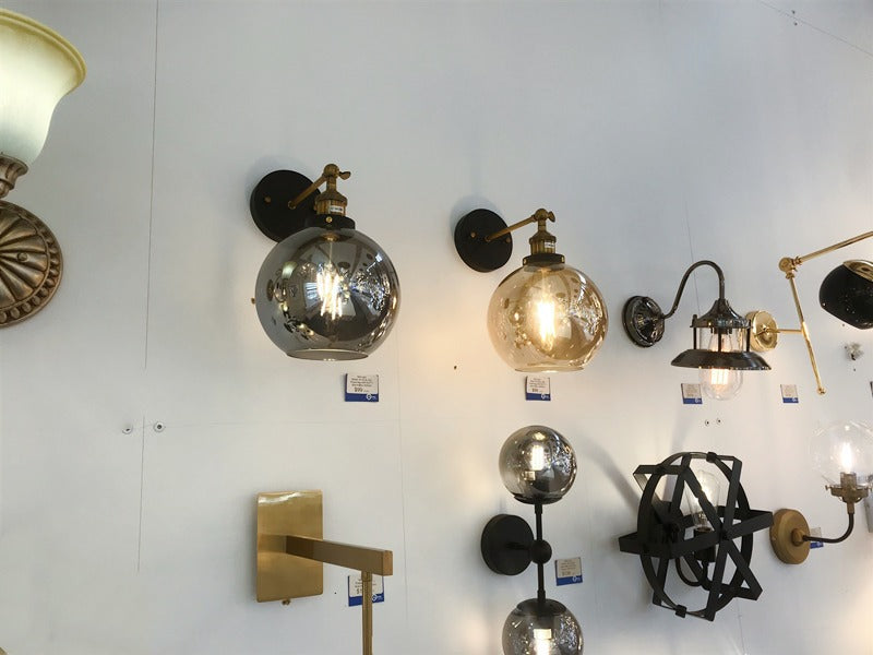 Glass Wall Light W132-SG - Galaxy Lighting NZ