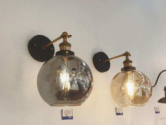 Glass Wall Light W132-SG - Galaxy Lighting NZ