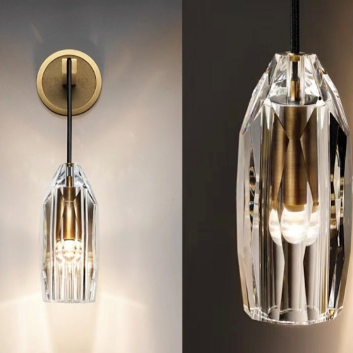 Luxury Crystal Wall Light W136 - Galaxy Lighting NZ