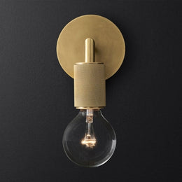 Brass Wall Light W138 - Galaxy Lighting NZ