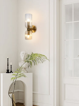 Contemporary Glass Wall Light W141 - Galaxy Lighting NZ