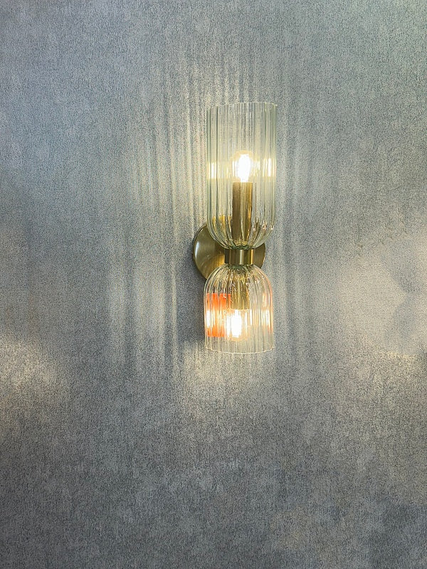 Contemporary Glass Wall Light W141 - Galaxy Lighting NZ