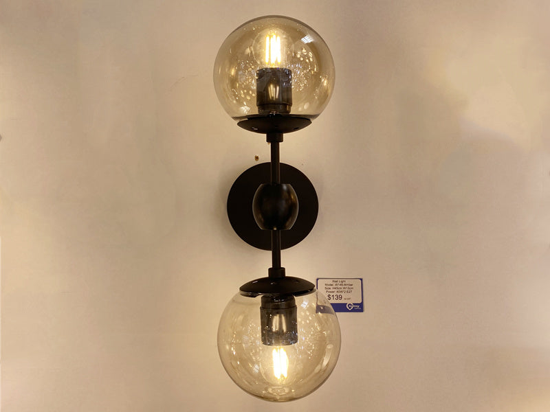 Stylish Wall Light W146-Amber Color - Galaxy Lighting NZ