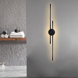 Stylish Black LED Wall Light W151 - Galaxy Lighting NZ