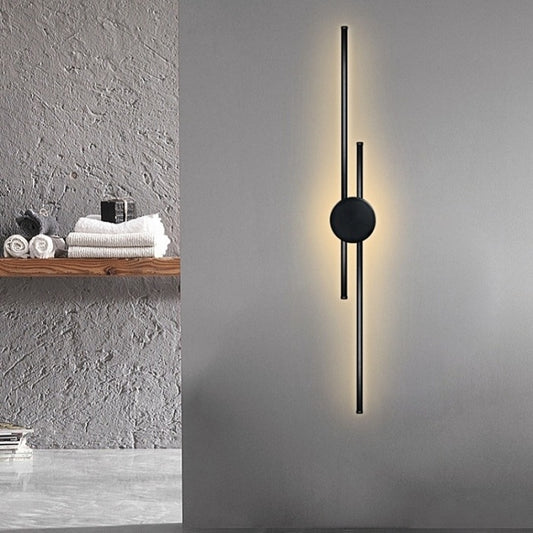 Stylish Black LED Wall Light W151 - Galaxy Lighting NZ
