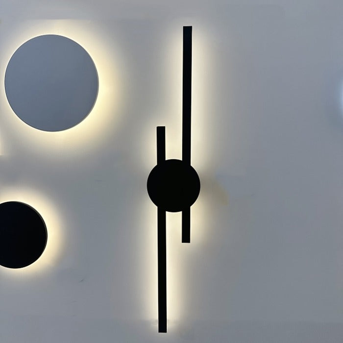 Stylish Black LED Wall Light W151 - Galaxy Lighting NZ