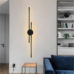 Stylish Black LED Wall Light W151 - Galaxy Lighting NZ