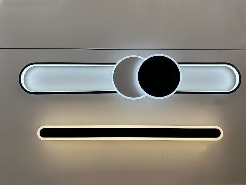 Stylish Black LED Wall Light W107-80cm - Galaxy Lighting NZ