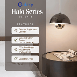 FREE LIFTING Motion Control LED Pendant Light/Bedside Light P458 - Galaxy Lighting NZ