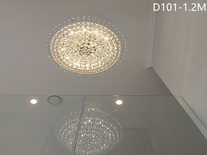 Crystal Chandelier D101-1.2M ，Three Sizes - Galaxy Lighting NZ