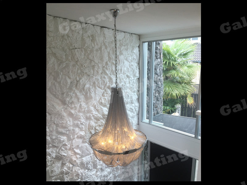 Modern Chandelier D124 - Galaxy Lighting NZ