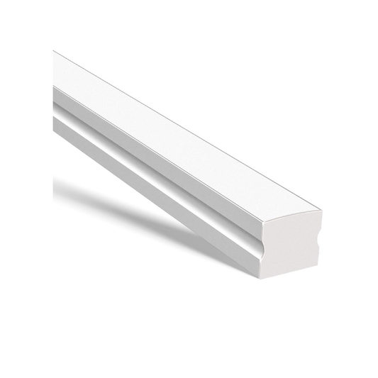 LW-AS2 Surface Aluminium Profile, 2.5m - Silver