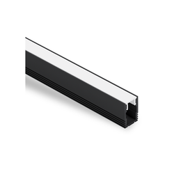 LS0812 Compact Surface Aluminium Profile, 2.5m