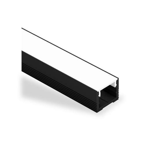LS1613 Deep Surface Aluminium Profile, 2.5m
