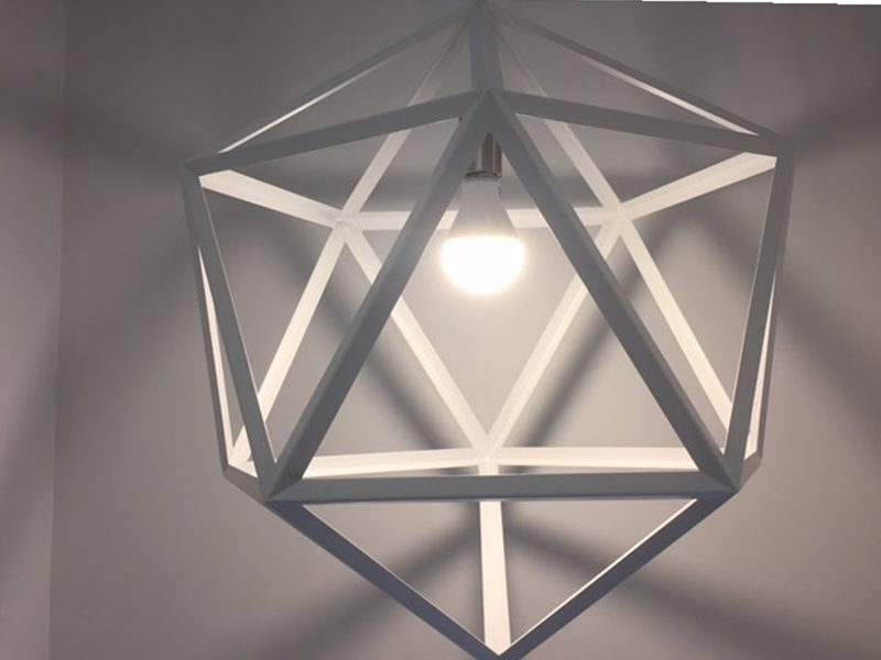 White Pendant Light,Two Sizes P124-60cm - Galaxy Lighting NZ