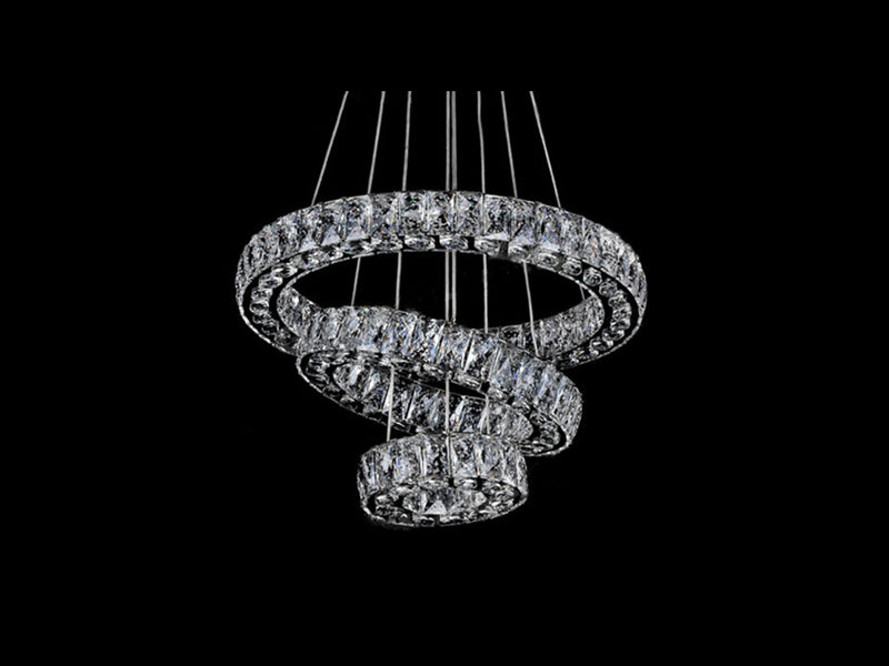 RGB Color Change LED Pendant Light P322-3Rings - Galaxy Lighting NZ