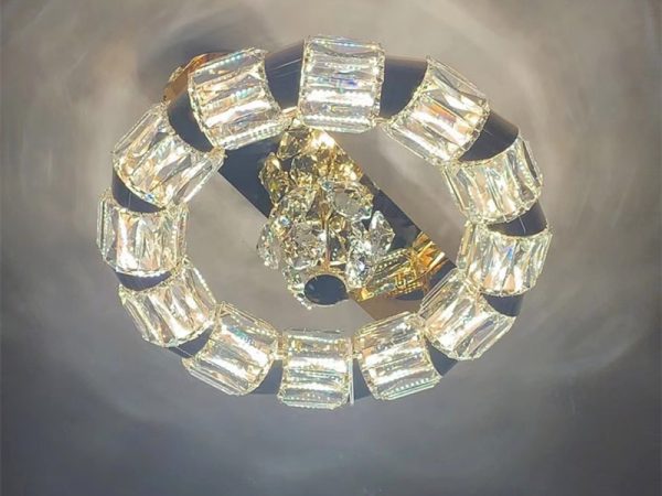 C133-50cm Luxury Crystal Ceiling Light